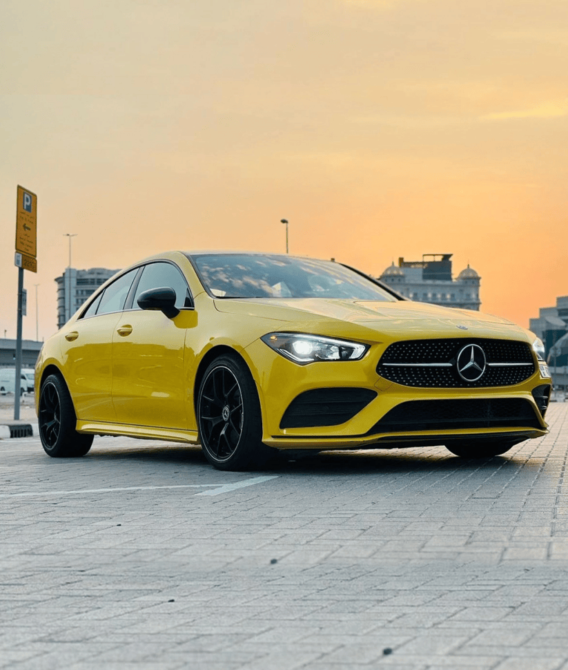 Mercedes Benz CLA 250 2023 Yellow