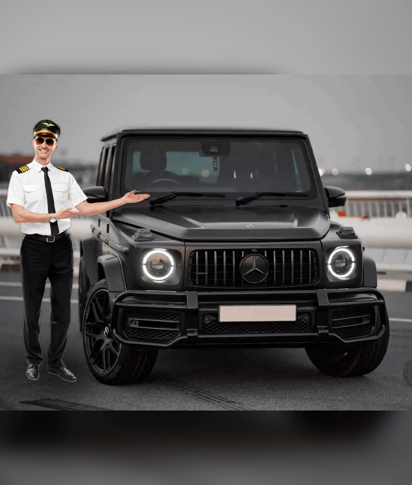 Mercedes G63 2022 with Driver