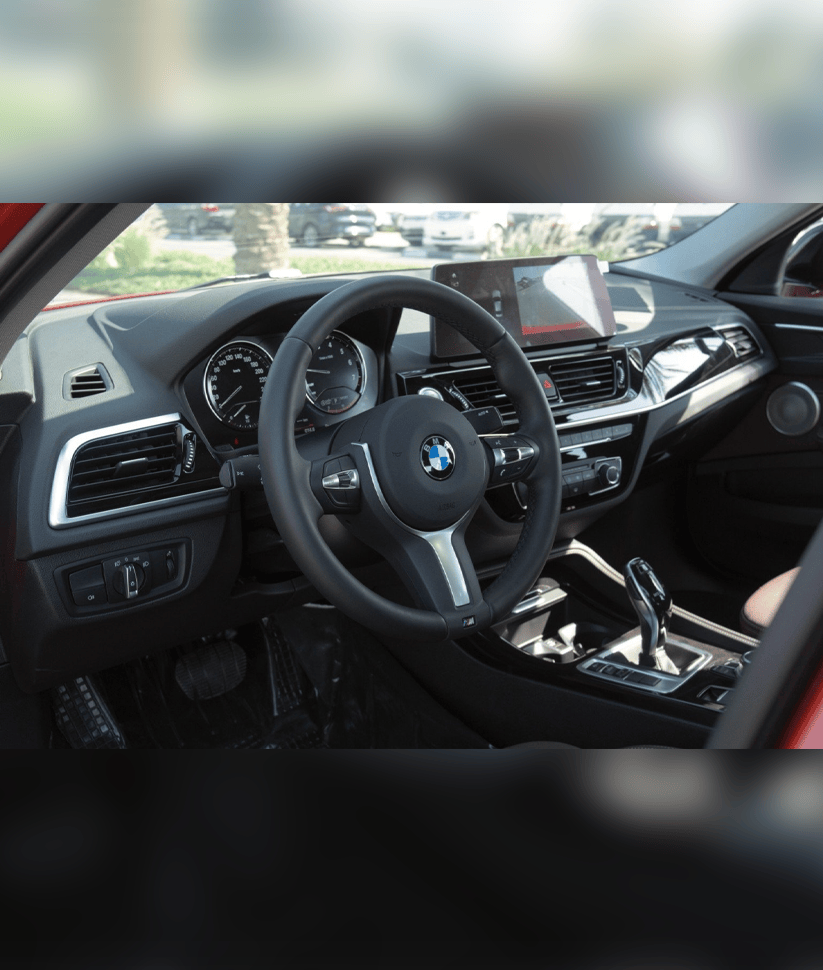 BMW 120I M Sport Version Red with Driver thumbnail 5