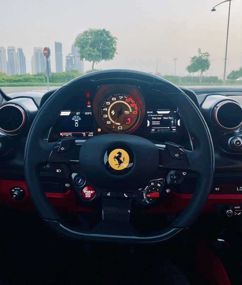 Ferrari F8 Tributo 2022 Blue thumbnail 2